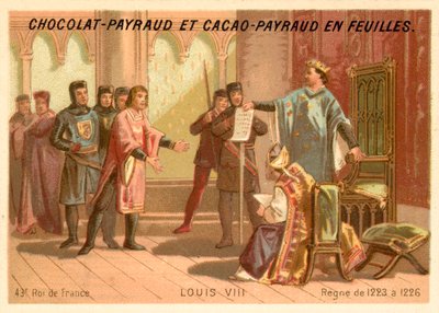 Luis VIII de Francia de French School